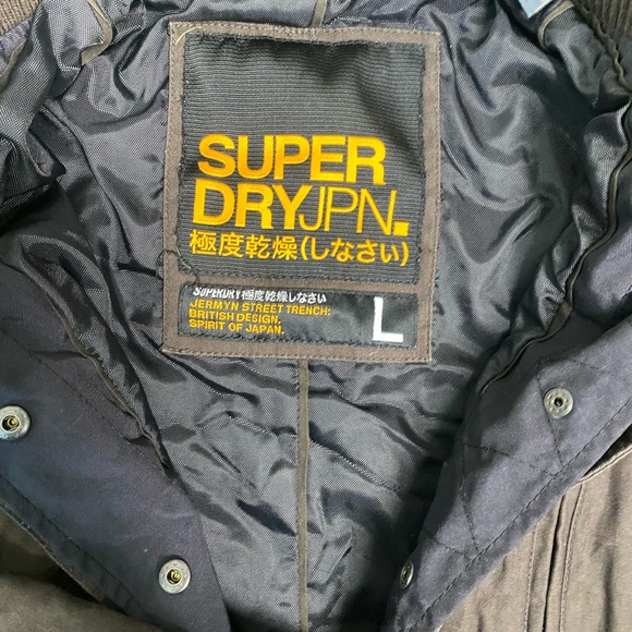 Brown Japanese designer trench coat - Picture 3 of 6